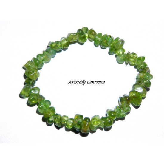 Olivin (krizolit, peridot) karkötő Olivin (krizolit, peridot) karkötő