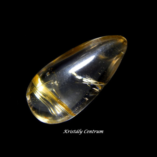 Rutilkvarc csiszolt csepp