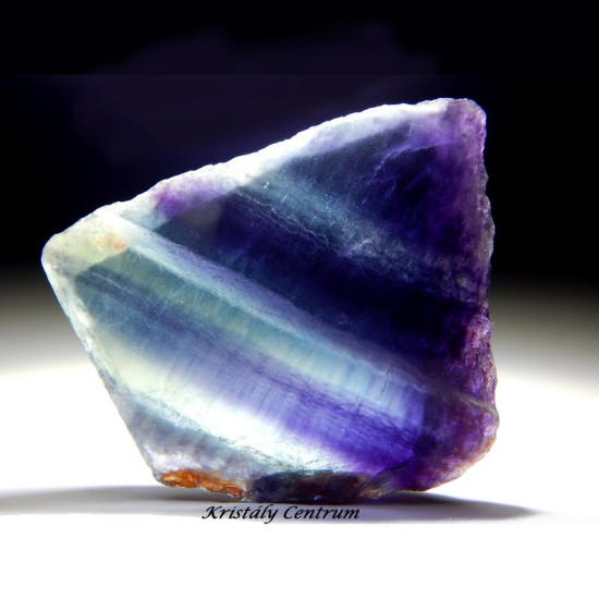 Szivárvány fluorit csiszolat